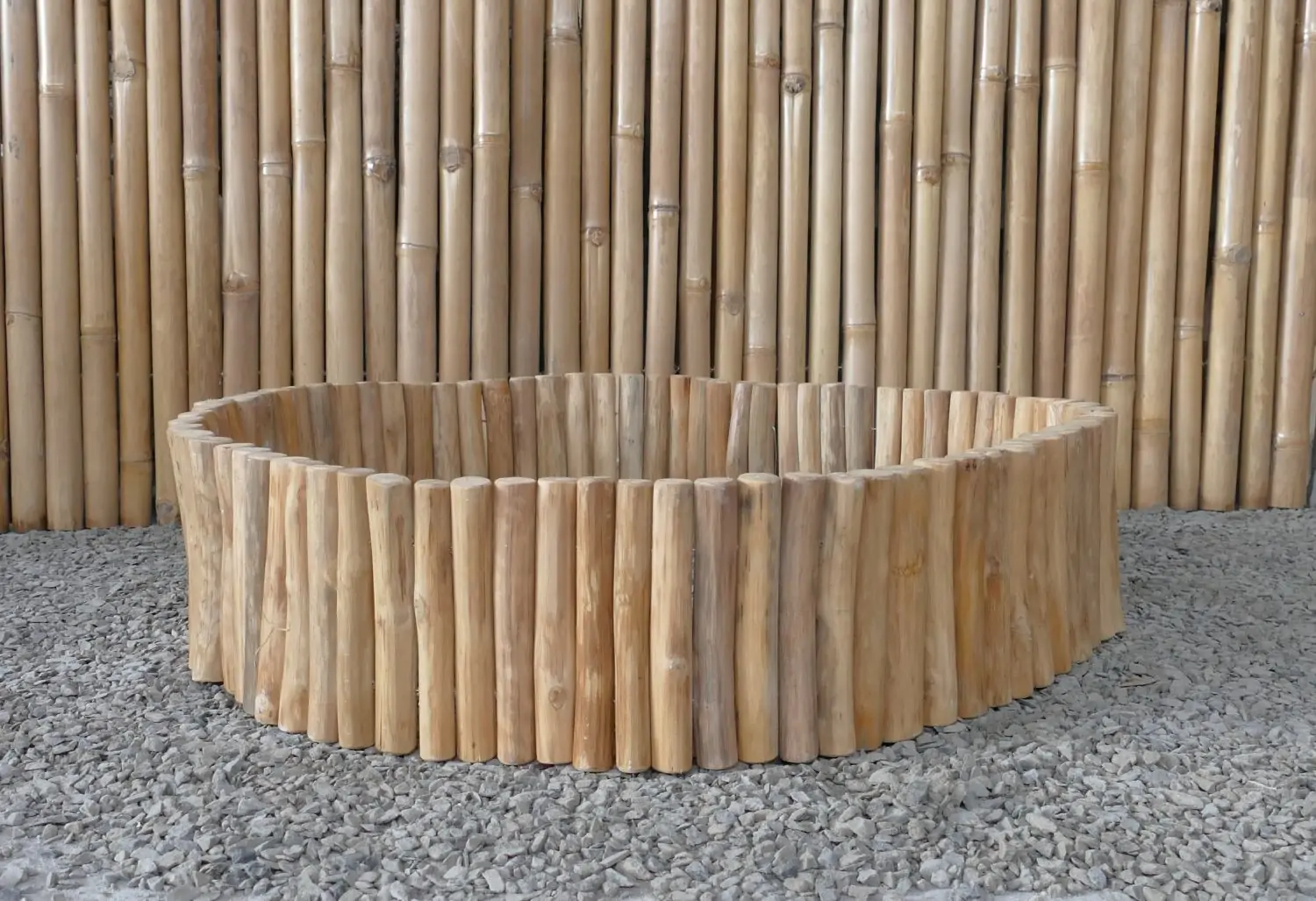 Artikelbild 7 des Artikels “Bordürenrolle aus Teakholzzweigen 250 x 20 cm aus SVLK-Teakholzzweig “
